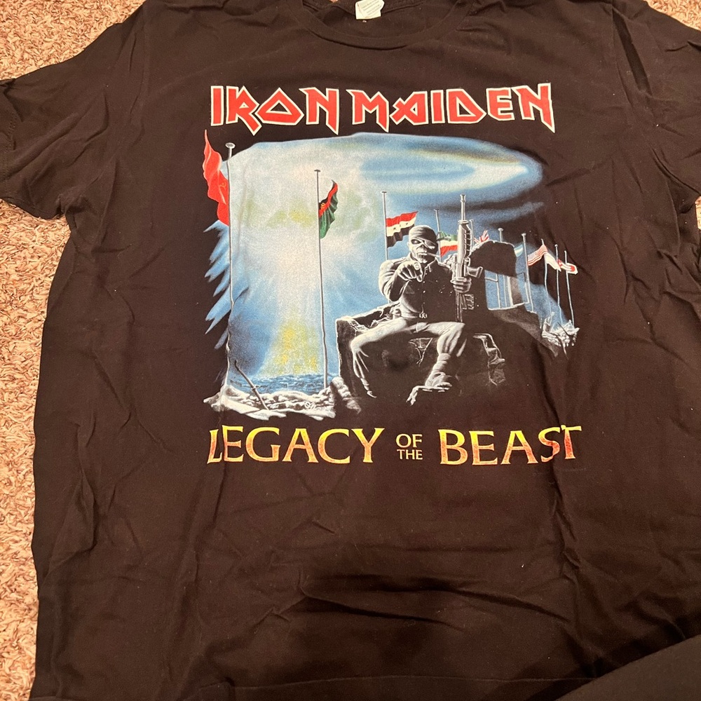 Iron Maiden Legacy of the Beast tour 2019 shirt
